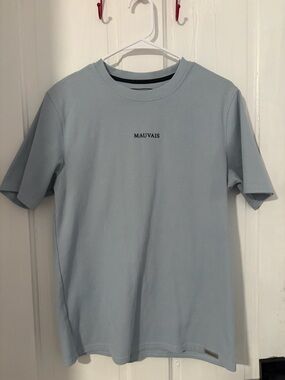 Men's mauvais Light Blue  T-Shirt